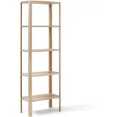 Form & Refine Leaf Schap 0,5x5 Wit Geolied - Bijzettafels & buffetten Eiken White Oak - 1236