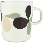 Marimekko Omppo Mok 25 Cl - Koffiekopjes Steengoed Brown - 075722-169