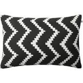 Chhatwal & Jonsson Ikat Sema Buitenkussen 40x60 Cm Zwart - Kussens voor buiten Katoen Black - OIC310290-21