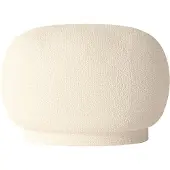 Ferm Living Rico pouf zitpoef Wool bouclé offwhite