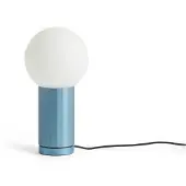 HAY Tafellampe , TURN ON, dimbare, Blauw, Woonkamer, Glas, Modern