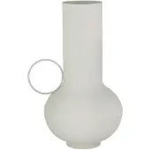 Blomus Loha Vaas 33 Cm - Vazen Staal Moonbeam - 64623