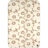 Marimekko Unikko Sprei 160x260 Cm Gebroken Wit / Linen - Bedspreien Katoen Offwhite - 074314-810