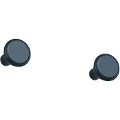 Essem Design Classic haak groot 2-pack Middernachtblauw