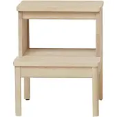 Form & Refine A Line Opstapkruk Wit Geolied - Opstapkrukjes Eiken White Oak - 2171