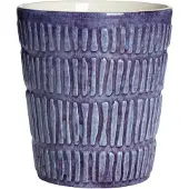 Mateus Stripes Mug 30 Cl - Koffiekopjes Keramiek Violet - EPU03ST