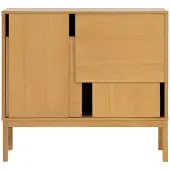 Design House Stockholm Layer dressoir Eiken, 120x110, met poten