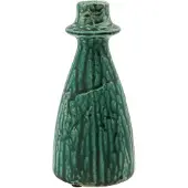 House Doctor Kulu Kandelaar 20 Cm - Kaarshouders Terracotta Green - 267050005
