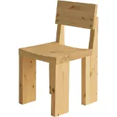 Vaarnii 001 Dining Chair stoel Mat geolied en gewaxt grenen