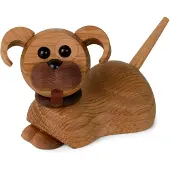 Spring Copenhagen Coco Dog Houten Beeldje 10 Cm - Houten beeldjes Eiken - 2023-FSC