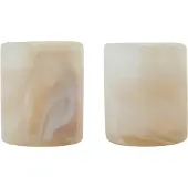 House Doctor Kae theelichthouder Ø7x8 cm Beige