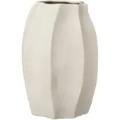 ERNST vaas aardewerk Ø15x23 cm Natuurwit