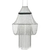DCW éditions La Lampe C Kroonluchter - Kroonluchters Roestvrijstaal Roestvrij staal - LAMPE C P 900 2400K BL-SIL