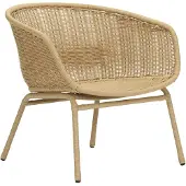 House Doctor Hapur loungestoel naturel