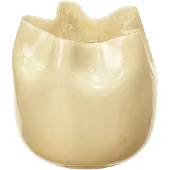 Broste Copenhagen Esther vaas geel - 14485025