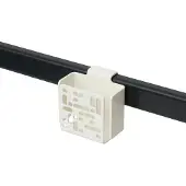 Pedestal Box Voet Voor Een Afstandsbediening - TV-meubels en mediabanken Aluminium Pearl - 998 004 007