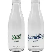 Nicolas Vahé Fles met deksel 1 L, 2 delen Still-Spuitend