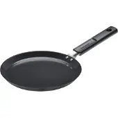 Fiskars Hard Face Pannenkoekenpan 22 Cm - Koekenpannen Gerecyclede Aluminium Black - 1075522