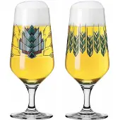 Ritzenhoff Brauchzeit Bierglas 37 Cl Pak Van 2 F23 - Bierglazen Kristalglas Clear - 6201001