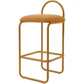 AYTM Angui High Barstoel 82.5 cm | Amber Boucle