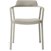 Vipp 711 Open-air Stoel Grijs - Tuinstoelen Aluminium Grey - 7110101