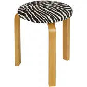 Artek 60 Kruk Honinggekleurd / - Krukken Berk Zebra - 13