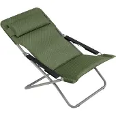 Lafuma Transabed Becomfort Ligstoel Olijfgroen - Ligstoelen en ligbedden Polyester Olive - LFM2829_9548