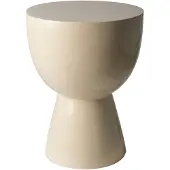 Pols Potten Tip Tap Kruk - Bijzettafels & buffetten Beige - 510-070-086