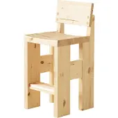 Vaarnii 001 Bar Stool barkruk Mat geolied en gewaxt grenen, 65 cm