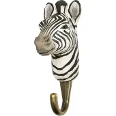Wildlife Garden Met De Hand Gesneden Haak Zebra - Haken en hangers Hout - WG4541