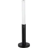 ERNST Candlestick Wood 15 Cm - Kaarshouders Hout Black - 152504