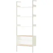 &tradition Rombe If3 Kastsysteem - Rekkensysteem (modulair) Aluminium Alabaster - 146227A544