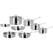 Mauviel Cook Style Pottenset - Pannensets Roestvrijstaal Roestvrij staal - 37460