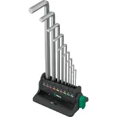 Wera 950/9 Hex-Plus 8 Inbus Haakse schroevendraaierset 9-delig