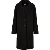 Urban Classics - Lange damesmantel TN322 (3XL) (zwart)
