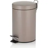 kela Prullenbak Monaco Pedaal 3L Cashmere Brown