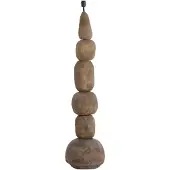 Light & Living Vloerlamp Ø30x135 cm MARREE donker bruin