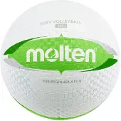 Molten - "Deluxe" Zachte Volleybal PP2275 (universele maat) (wit)