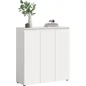 Ebuy24 Scarpa dressoir 3 deuren wit.