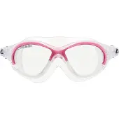 Cressi Cobra Junior Swimming Mask Transparant,Roze Kinderen