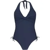 Barts - Women's Solid Halter One Piece - Badpak 44, blauw