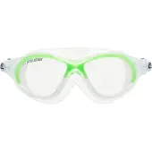 Cressi Cobra Junior Swimming Mask Transparant,Geel Kinderen