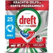 Dreft Vaatwastabletten Platinum Plus All In One Bries 25 Stuks