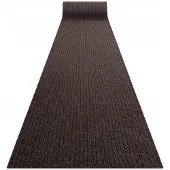 Dywany Łuszczów CEYLON Woonkamer Deurmat - Antislip, 100x380 cm, Bruin