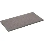 vidaXL Wand Hoofdbord 12 st 60 x 30 cm Lichtgrijs Stof