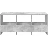 vidaXL Tijdschriftenrek Beton Grijs 102 x 30 x 45 cm