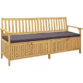 vidaXL Opslagbank 2 -Seater 170 x 63 x 84 cm Rechthoekig