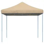 vidaXL Partytent Beige 292 x 292 x 315 cm Oxford Stof