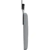 vidaXL Hangend hoofdbord Lichtgrijs Stof