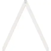 vidaXL Kinderbedhuisje 199x80,5x88 cm massief grenenhout wit